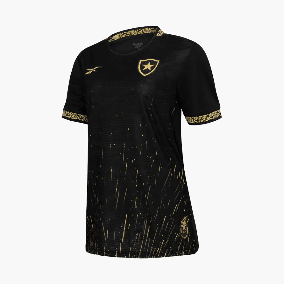 Camisa Feminina Reebok Botafogo 2024/25 II - Patch Libertadores