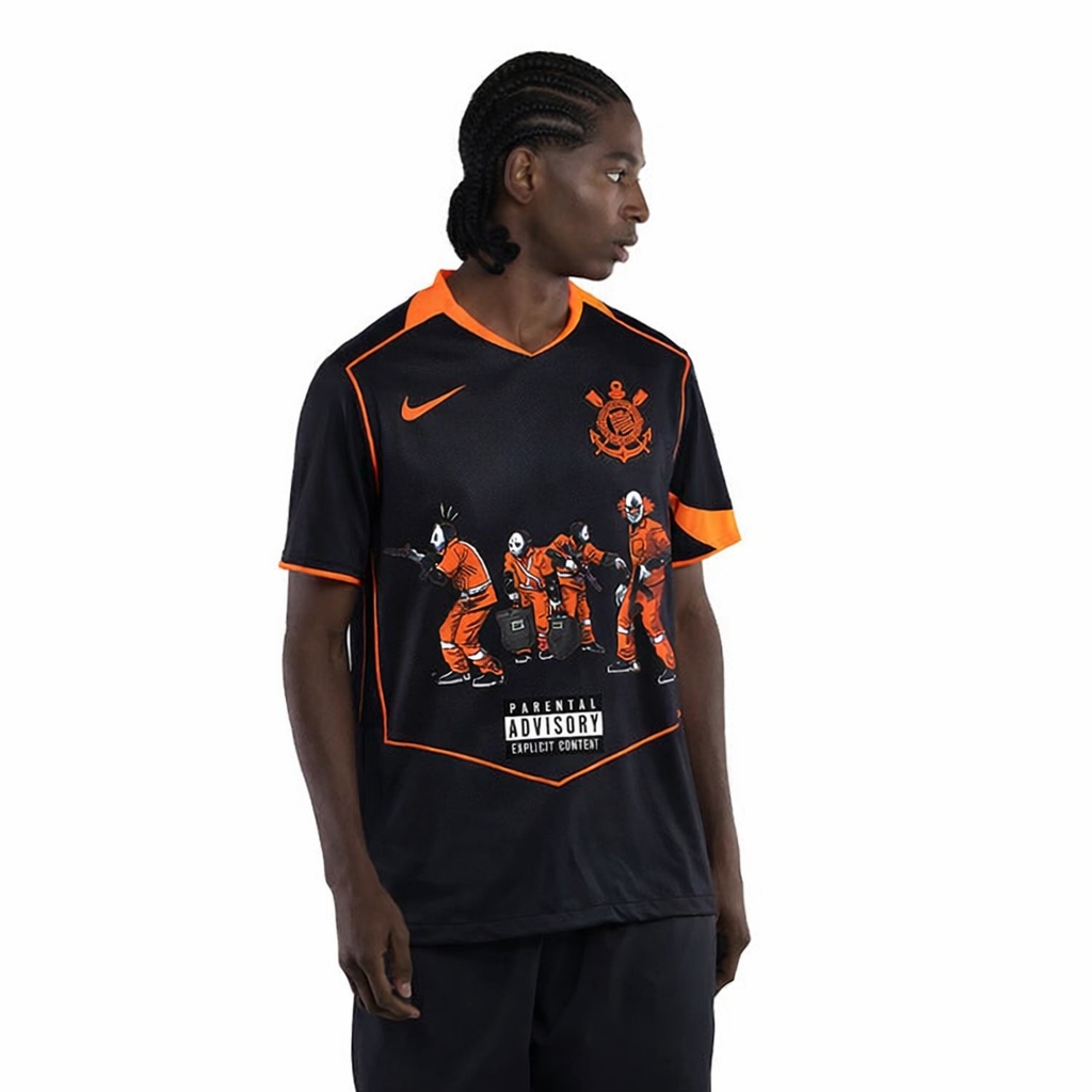 CAMISA  CORINTHIANS TOTAL 90 X RACIONAIS MC TORCEDOR
