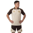 Conjunto Flamengo Treino C/Zíper 26/27 - Bege