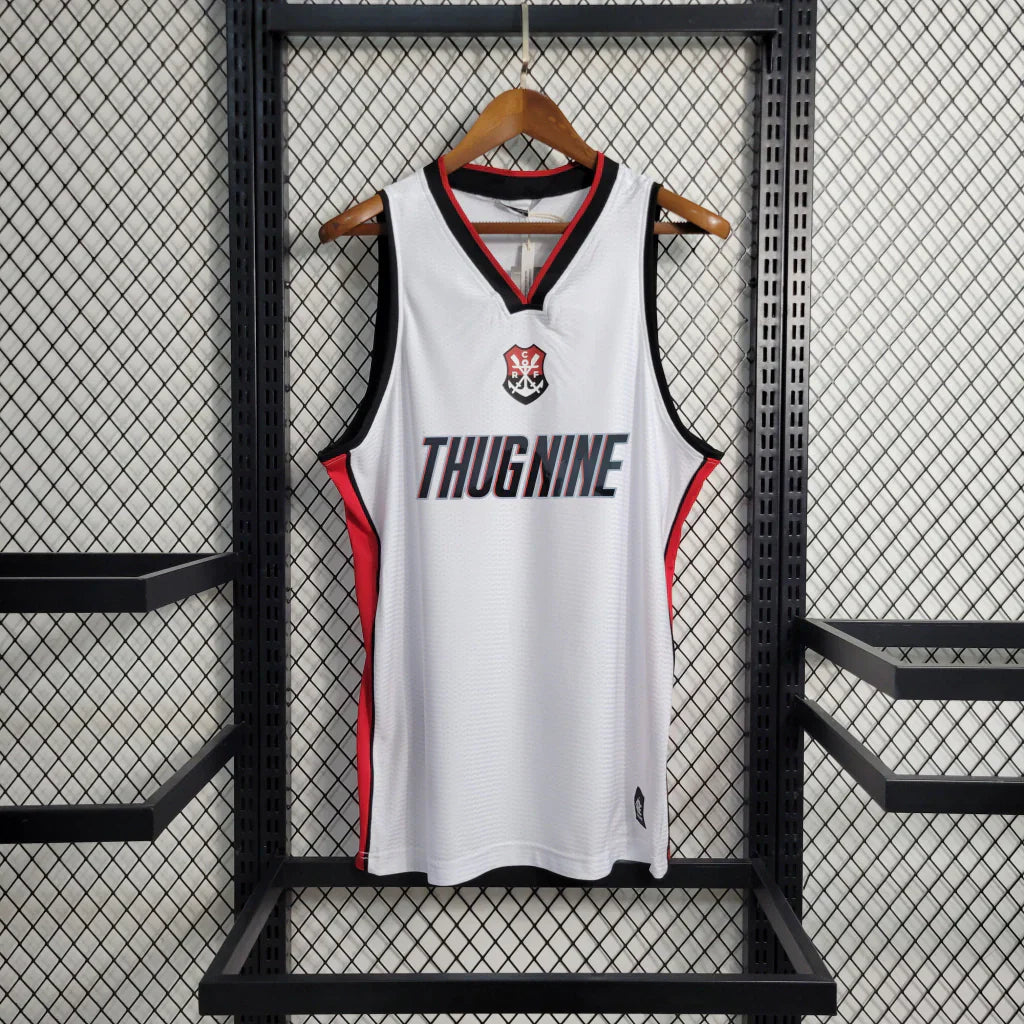 Regata Flamengo Thug Nine Branca