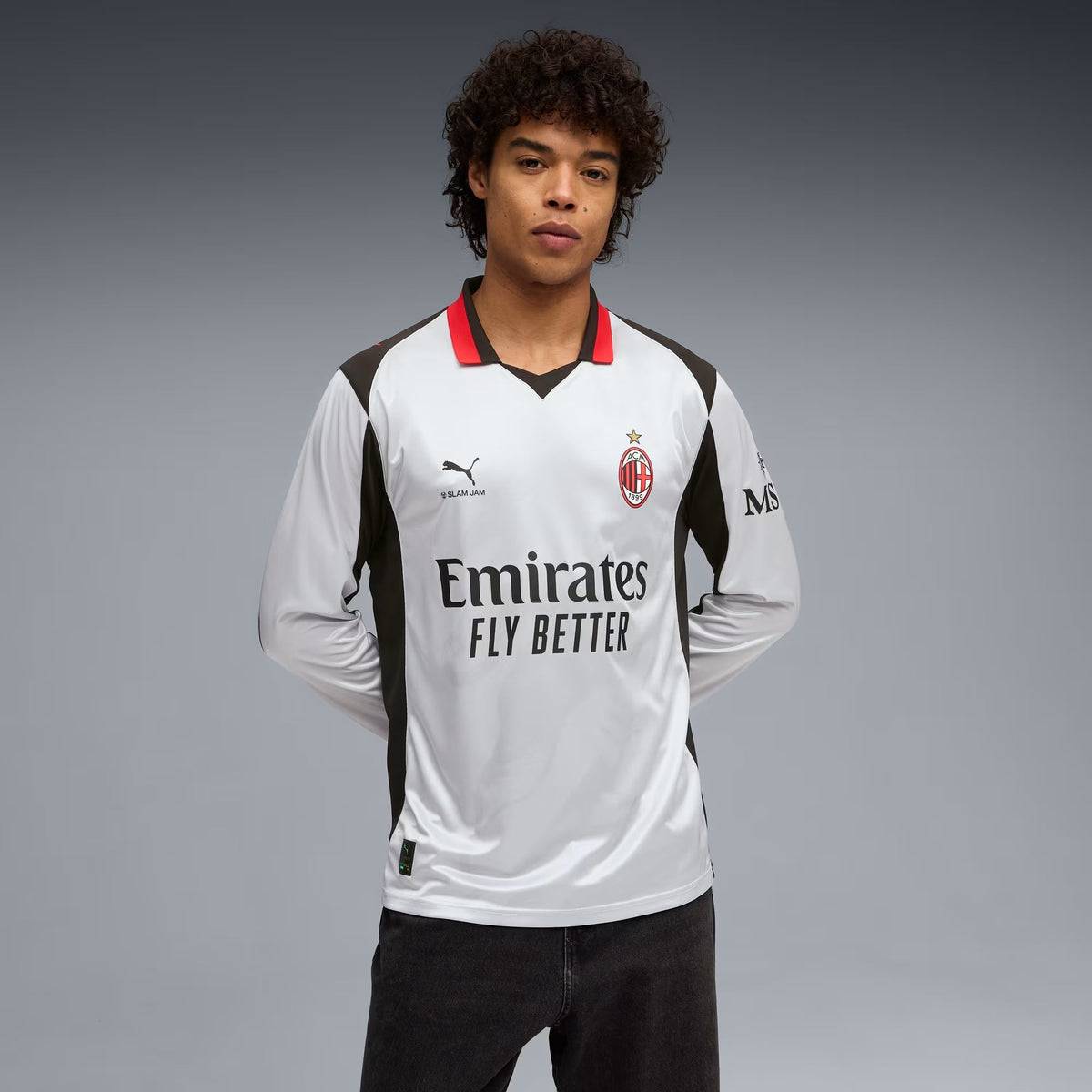 AC MILAN x SLAM JAM Long Sleeve Jersey