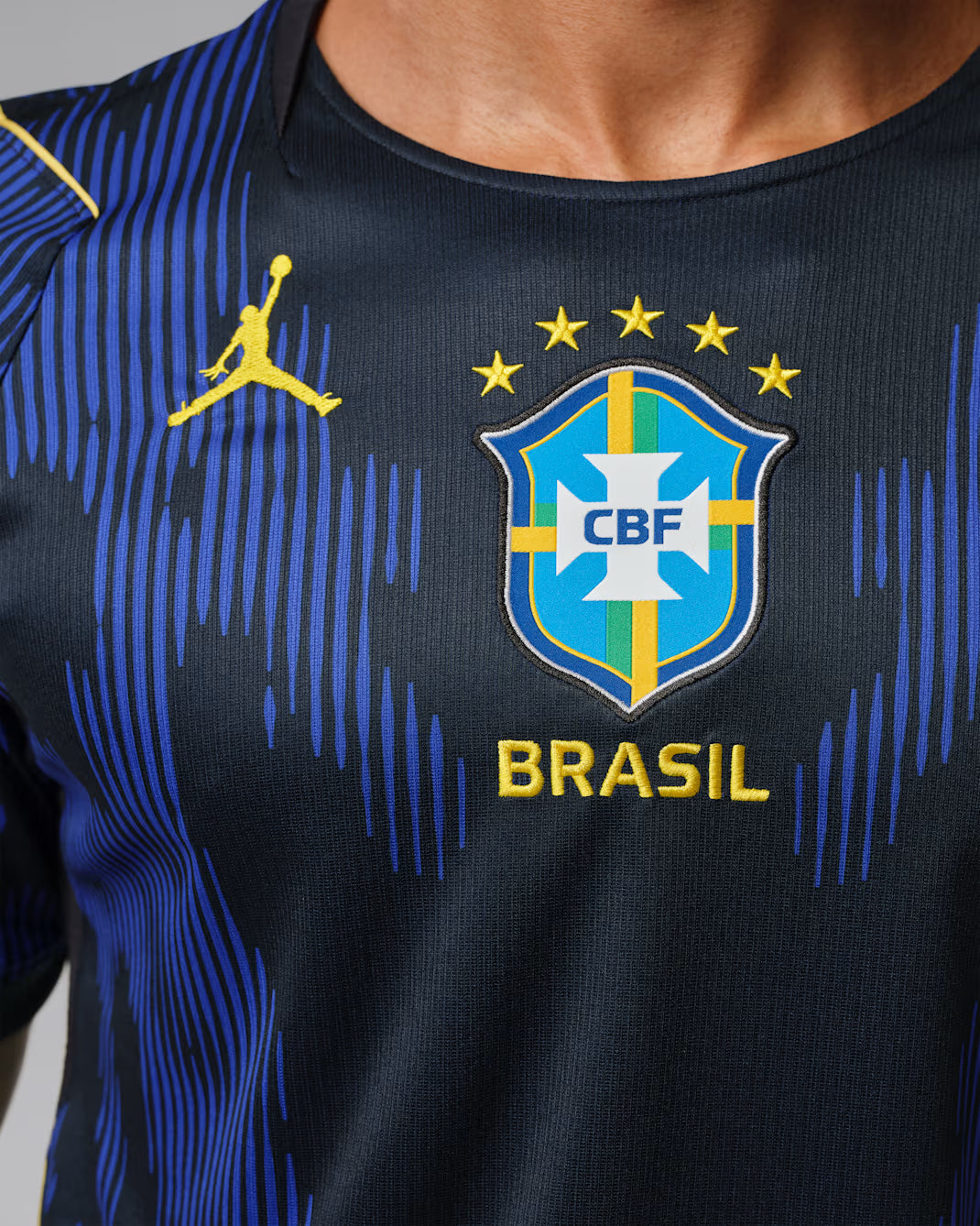 Brazil Away Blue 2026 - Brasil Jordan Fan Version World Cup 2026