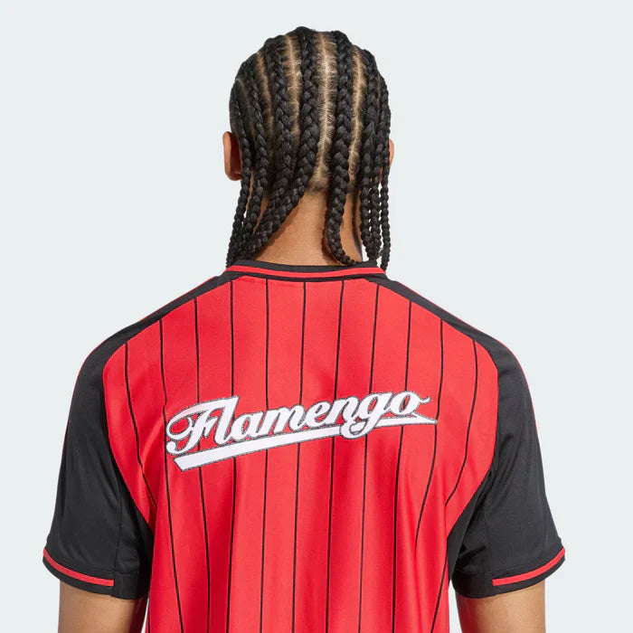 Flamengo Home Jersey 2025/26 - Version Baseball US Pack [Slim Fit]