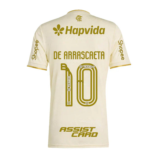 Manto Flamengo Jogo 3 2025/26 – Fan version #10 Arrascaeta