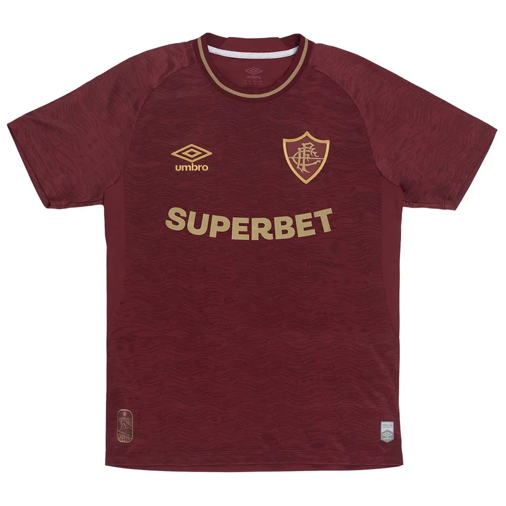 Camisa Masculina 2025 Umbro Fluminense III - Fan Version