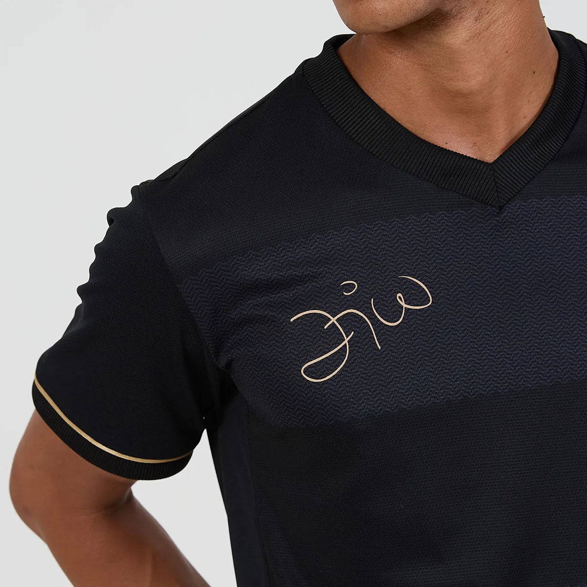 Camisa Flamengo Zico 1981 Preto e Ouro Retrô Masculina - Zico #10