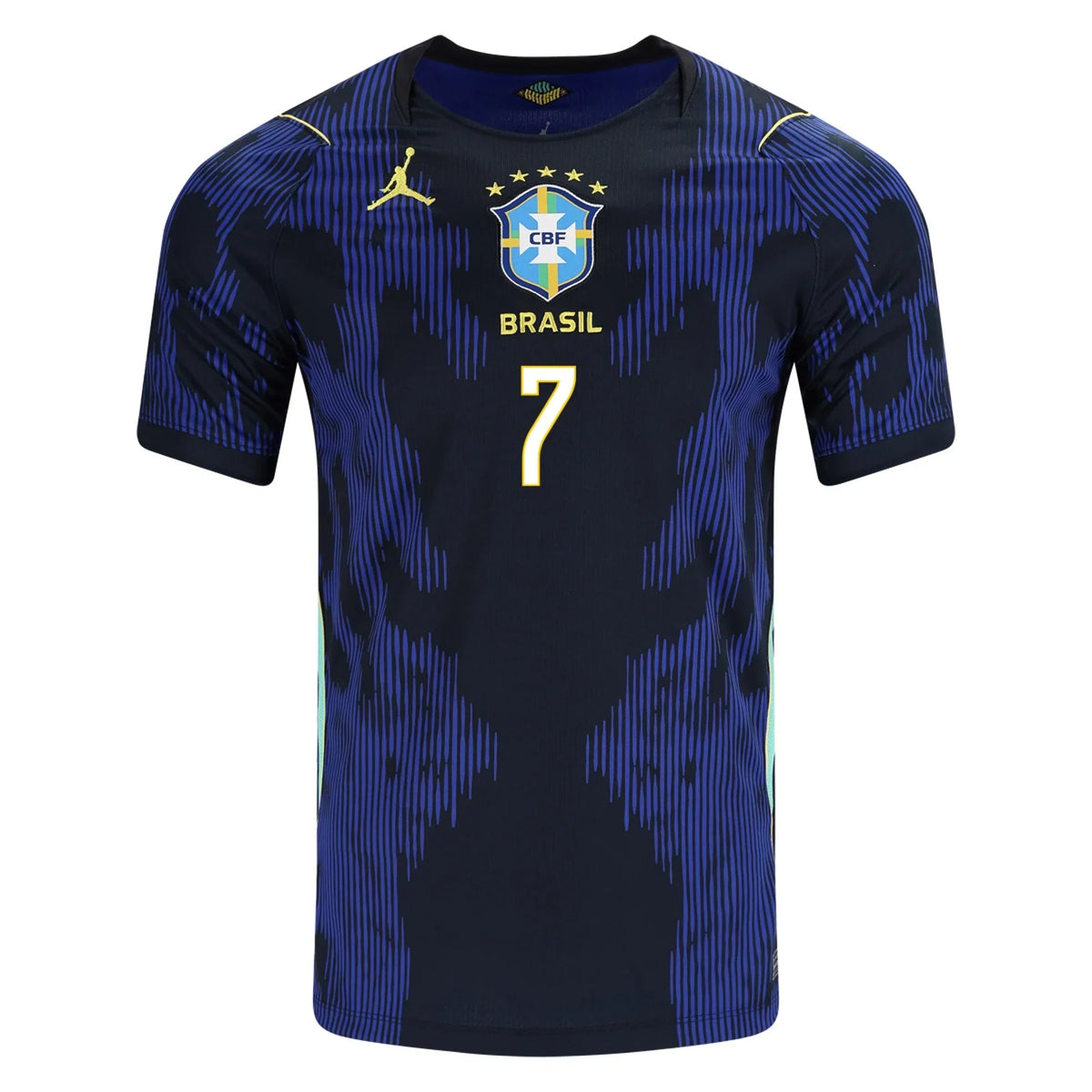Brazil Away Blue - #Vini Jr. #7 Brasil Fan Version World Cup 2026