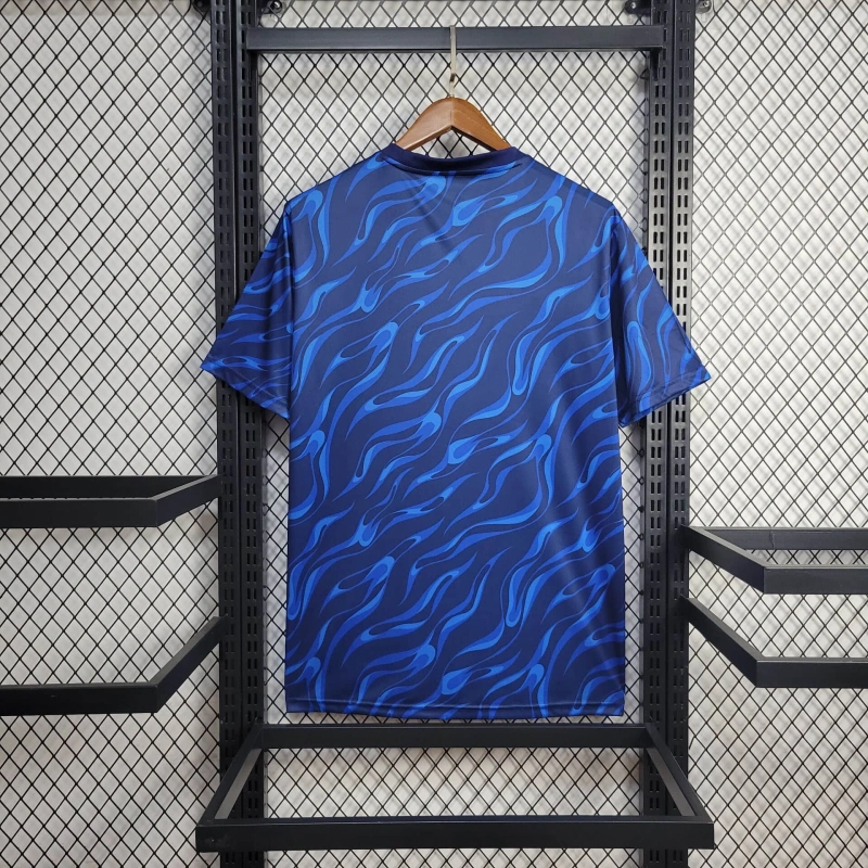 Real Madrid 25/26 Training Jersey - Navy Blue - Fan Version