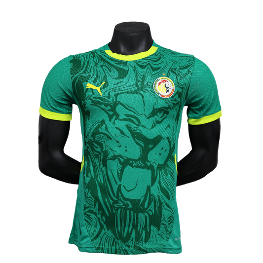 Senegal 25/26 Green Jersey - Player Version [Slim Fit] - Slim Fit